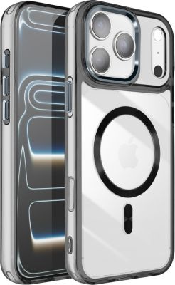 Coque AVIZAR pour iPhone 17 Pro Série Cristal Color