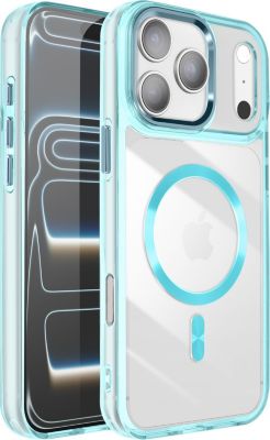 Coque AVIZAR pour iPhone 17 Pro Série Cristal Color