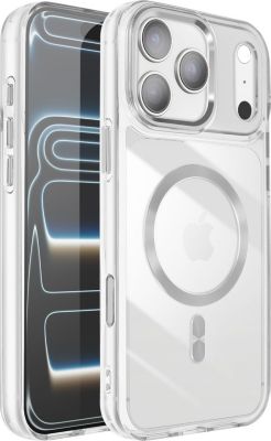 Coque AVIZAR pour iPhone 17 Pro Série Cristal Color