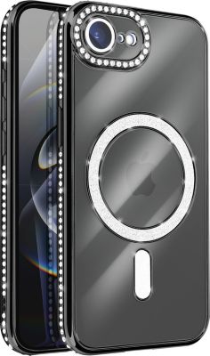 Coque AVIZAR pour iPhone 16e avec Contour Strassé