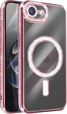 Coque AVIZAR pour iPhone 16e avec Contour Strassé