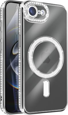 Coque AVIZAR pour iPhone 16e avec Contour Strassé