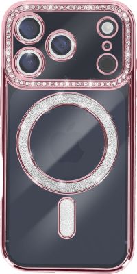 Coque AVIZAR pour iPhone 17 Pro avec Contour Strassé