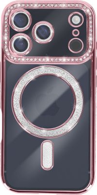 Coque AVIZAR pour iPhone 17 Pro avec Contour Strassé