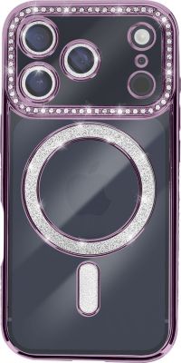 Coque AVIZAR pour iPhone 17 Pro avec Contour Strassé