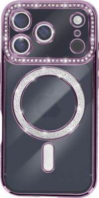 Coque AVIZAR pour iPhone 17 Pro avec Contour Strassé