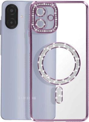 Coque AVIZAR pour Galaxy A07 avec Contour Strassé