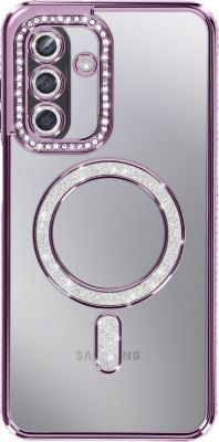 Coque AVIZAR pour Galaxy A17 avec Contour Strassé