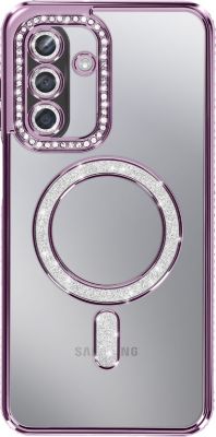 Coque AVIZAR pour Galaxy A17 avec Contour Strassé