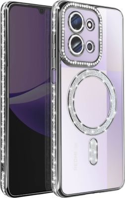 Coque AVIZAR pour Redmi 15C avec Contour Strassé