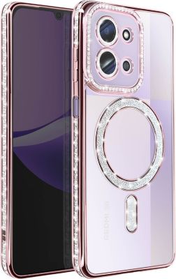 Coque AVIZAR pour Redmi 15C avec Contour Strassé