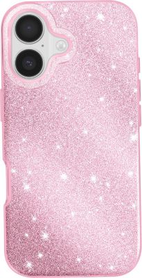 Coque AVIZAR pour iPhone 17 Bi-Matière Pailletée