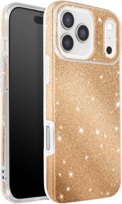 Coque AVIZAR pour iPhone 17 Pro Bi-Matière Pailletée