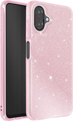 Coque AVIZAR pour Galaxy A07 Bi-Matière Pailletée