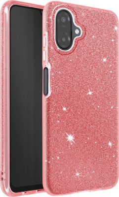 Coque AVIZAR pour Galaxy A07 Bi-Matière Pailletée