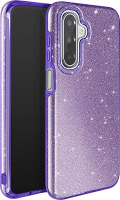 Coque AVIZAR pour Galaxy A17 Bi-Matière Pailletée