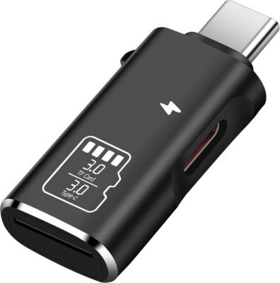Hub LINQ Micro-SD vers USB-C avec Recharge 10W