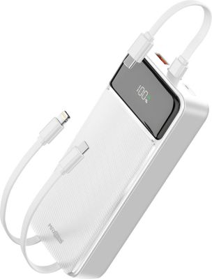 Batterie externe MAX EXCELL 20000mAh 2 Port USB-A / USB-C Écran LCD