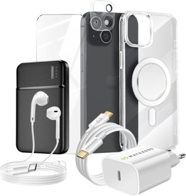 Pack MAYAXESS iPhone 15 Protection Powerbank Audio