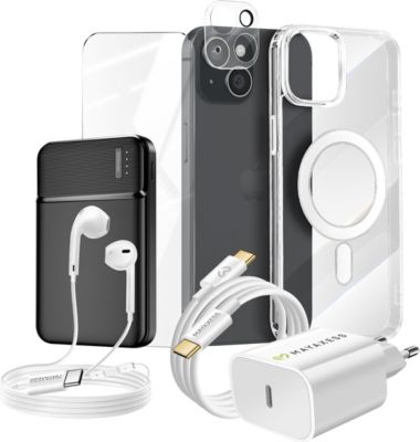 Pack MAYAXESS iPhone 15 Protection Powerbank Audio
