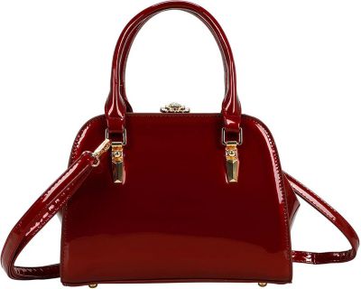 Sac bandoulière GALLANTRY Femme Vernis avec Perles et Bandoulière