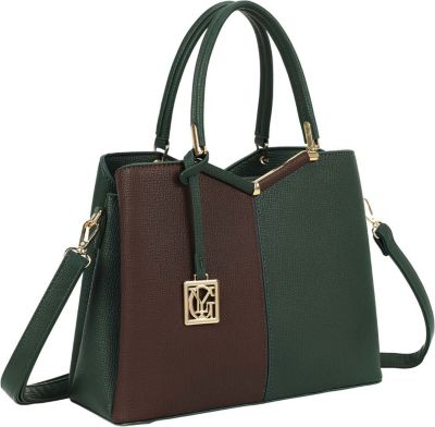 Sac bandoulière GALLANTRY Femme Élisa Effet Grainé avec Pendentif