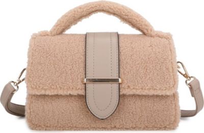 Sac bandoulière GALLANTRY Femme en Peluche avec Poignée Rembourrée