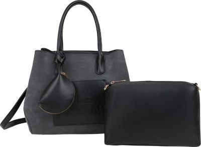 Sac bandoulière GALLANTRY Femme Lavana Effet Suédine avec Pochette