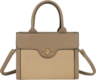 Sac bandoulière GALLANTRY Femme Vionna Bi-Matière Fermoir Tournant