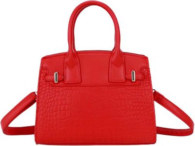 Sac bandoulière GALLANTRY pour Femme Effet Croco avec Bandoulière