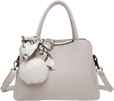 Sac bandoulière GALLANTRY pour Femme Effet Serpent avec Foulard