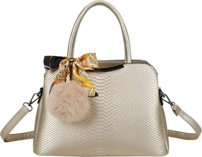 Sac bandoulière GALLANTRY pour Femme Effet Serpent avec Foulard