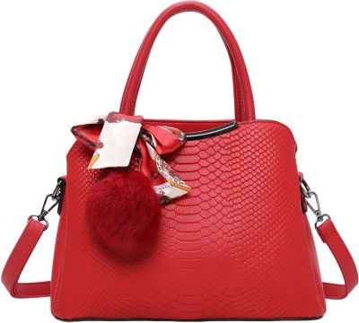 Sac bandoulière GALLANTRY pour Femme Effet Serpent avec Foulard