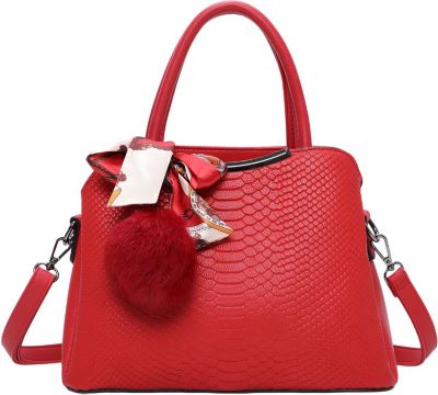 Sac bandoulière GALLANTRY pour Femme Effet Serpent avec Foulard