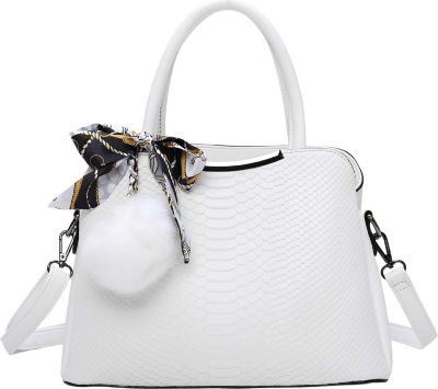 Sac bandoulière GALLANTRY pour Femme Effet Serpent avec Foulard