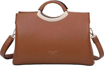 Sac bandoulière GALLANTRY Femme Effet Grainé avec Poignée Rigide