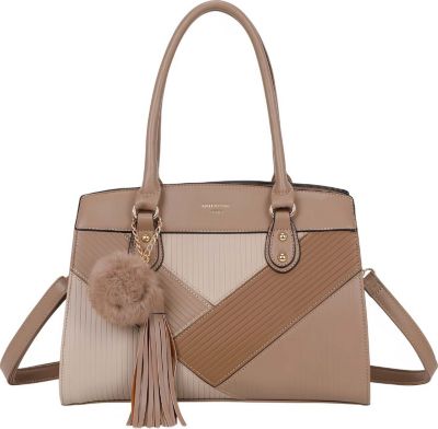 Sac bandoulière GALLANTRY pour Femme Cléo avec Pompon Décoratif