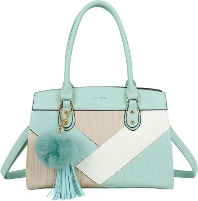 Sac bandoulière GALLANTRY pour Femme Cléo avec Pompon Décoratif