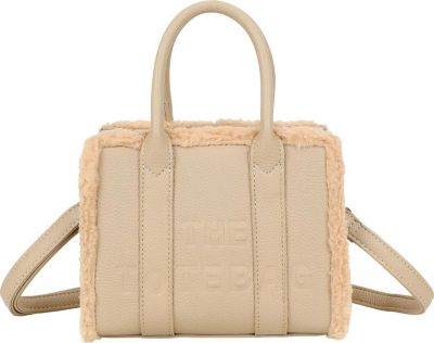 Sac bandoulière AVIZAR Femme THE TOTE BAG Bordures Pelucheuses