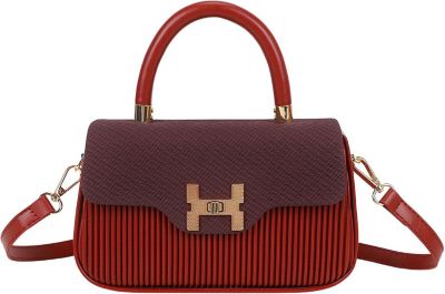 Sac bandoulière GALLANTRY Femme Effet Velours avec Poignée Rigide