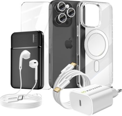 Pack MAYAXESS iPhone 16 Pro Protection Powerbank Audio