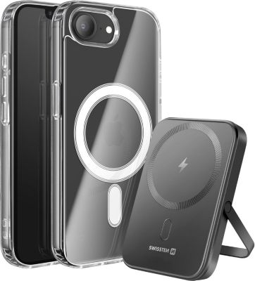 Coque SWISSTEN iPhone 16e Renforcée Compatible MagSafe