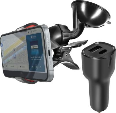 Pack AVIZAR avec Chargeur Voiture USB-C et Support