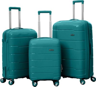 Valise AVIZAR Motif Rainuré Horizontal avec Roulettes