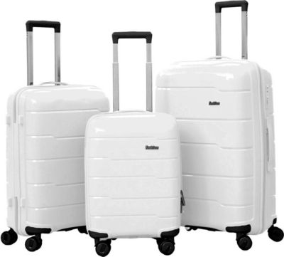 Valise AVIZAR Motif Rainuré Horizontal avec Roulettes