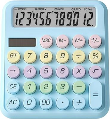 Calculatrice standard AVIZAR Avizar Calculatrice de Bureau 12 Chiffre