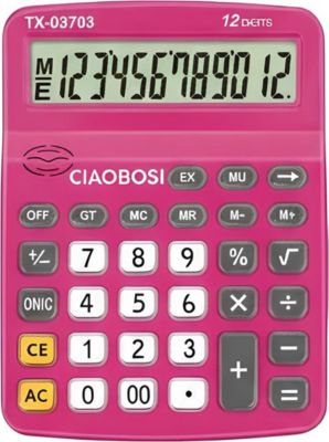 Calculatrice standard AVIZAR Avizar Calculatrice de Bureau 12 Chiffre
