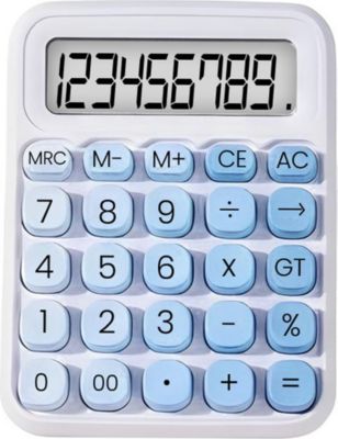 Calculatrice standard AVIZAR Avizar Calculatrice 12 Chiffres avec Fon