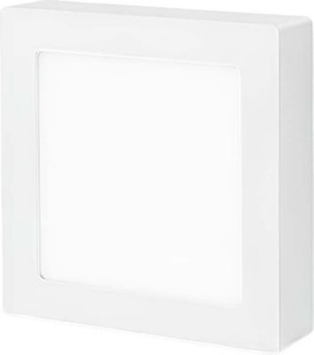 Lampe LED AVIZAR Carré 6W 117x117mm Éclairage Homogène