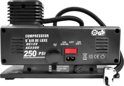 Pompe AVIZAR Portable 120W 250 PSI pour Voiture